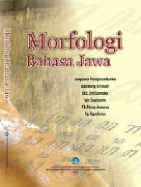 Image of MORFOLOGI BAHASA JAWA